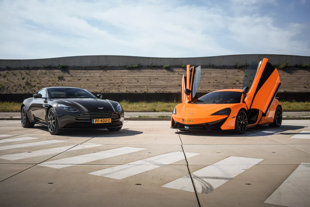 Mclaren 570S & Aston Martin DB11